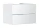 Hansgrohe-HG-Xevolos-E-Waschtischunterschrank-Mattweiss-780-550-mit-2-Schubkaesten-fuer-Konsolen-mit-Aufsatzwaschtisch-geschliffen-Weiss-Metallic-54187320 gallery number 1